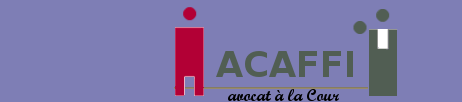 Le Cabinet d'avocat ACAFFI